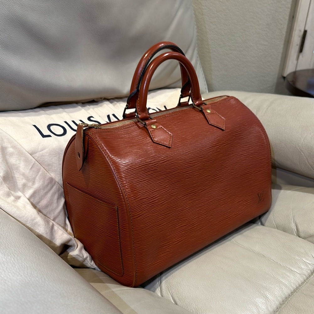 Louis Vuitton Speedy 30 Kenyan Epi Leather